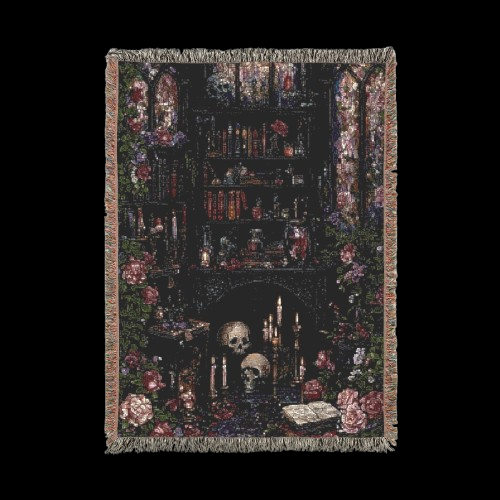 Enchanted Library Blanket