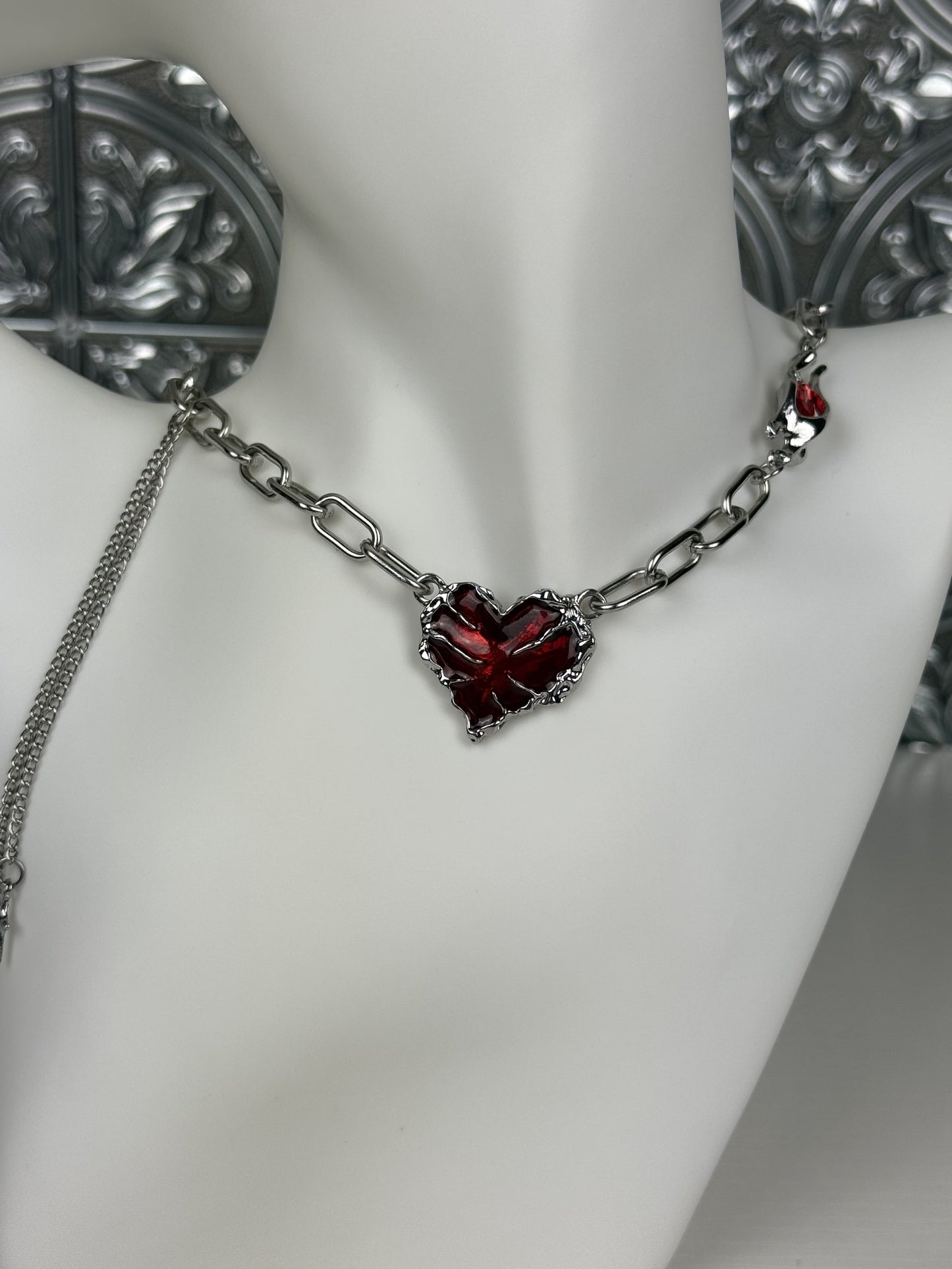 Twilight Rose Necklace