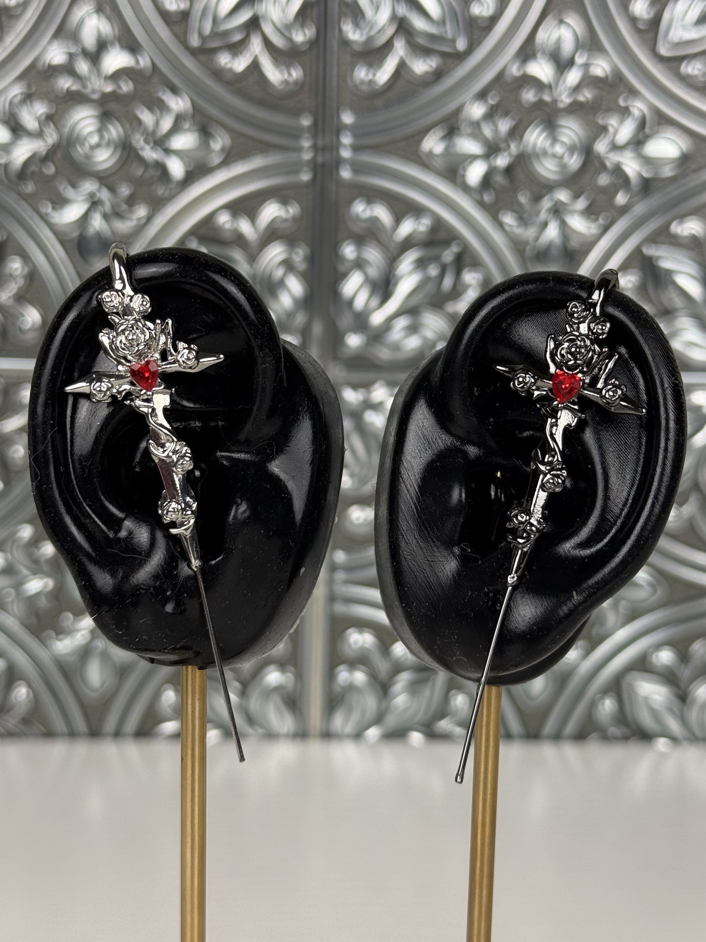 Twilight Rose Earrings