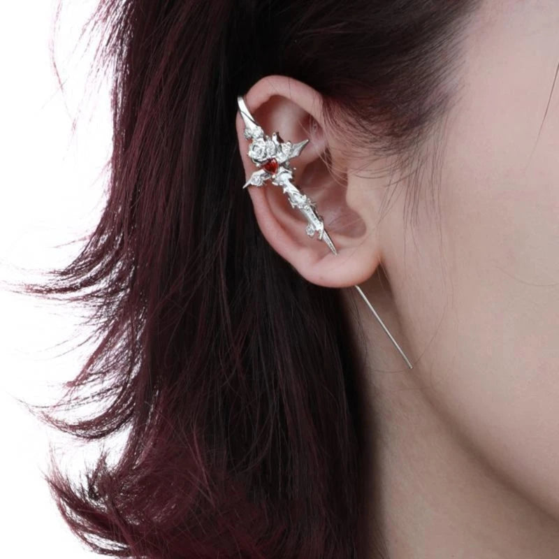 Twilight Rose Earrings