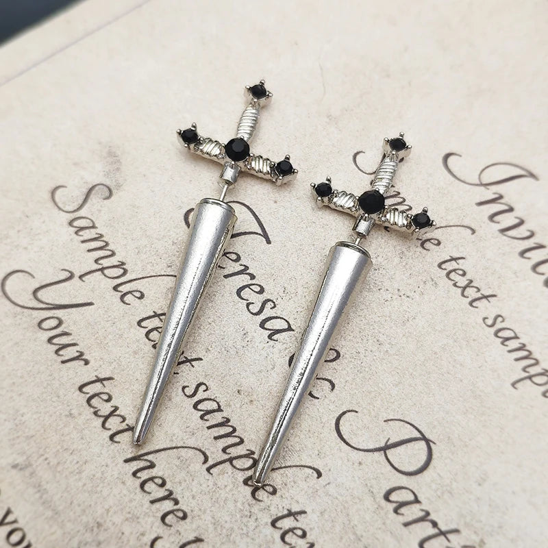 Sword Earrings