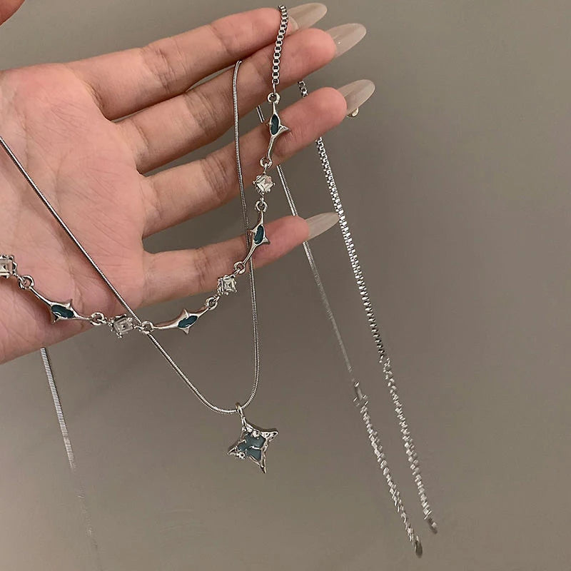 Lunar Diamond Necklace