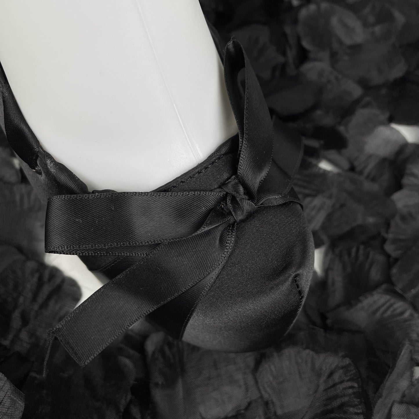 Midnight Ribbon Heels