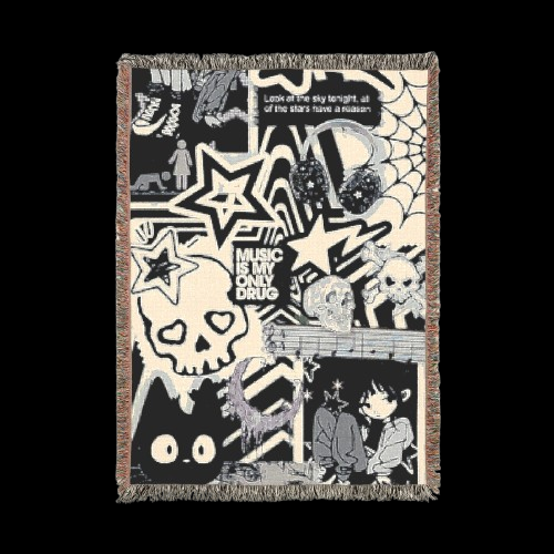 Starlit Melody Blanket