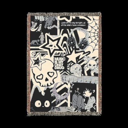 Starlit Melody Blanket