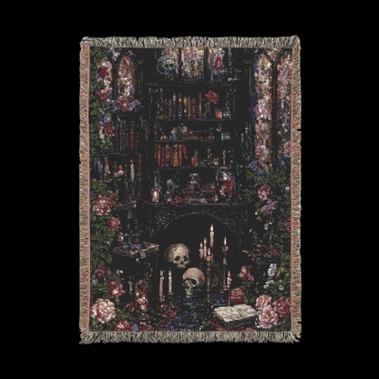 Enchanted Library Blanket