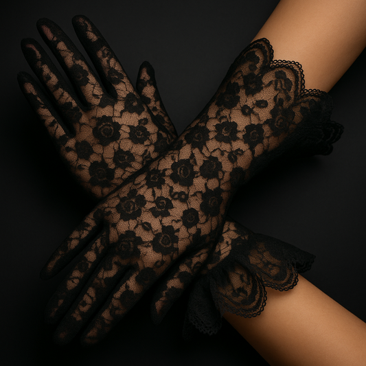 Velvet Eclipse Lace Gloves
