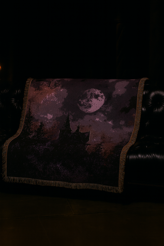 Moonlit Castle Blanket