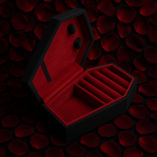 Large Coffin Jewelry Box