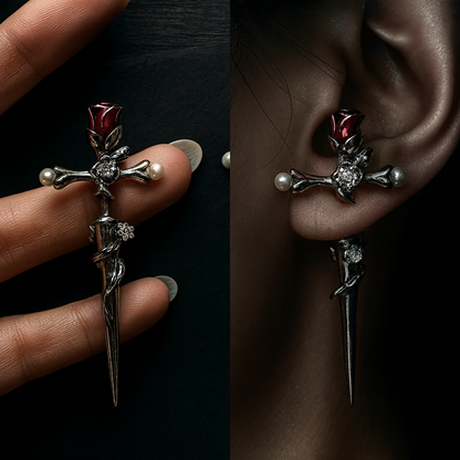 Rosethorn Blades Earrings