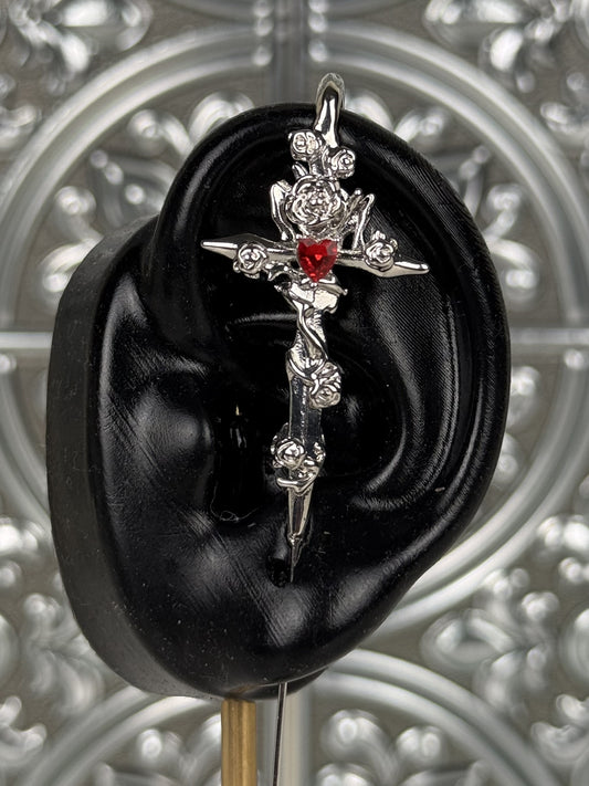 Twilight Rose Earrings