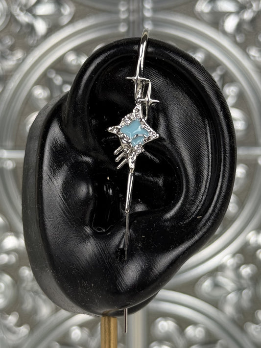 Lunar Diamond Earrings