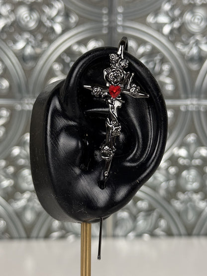 Twilight Rose Earrings