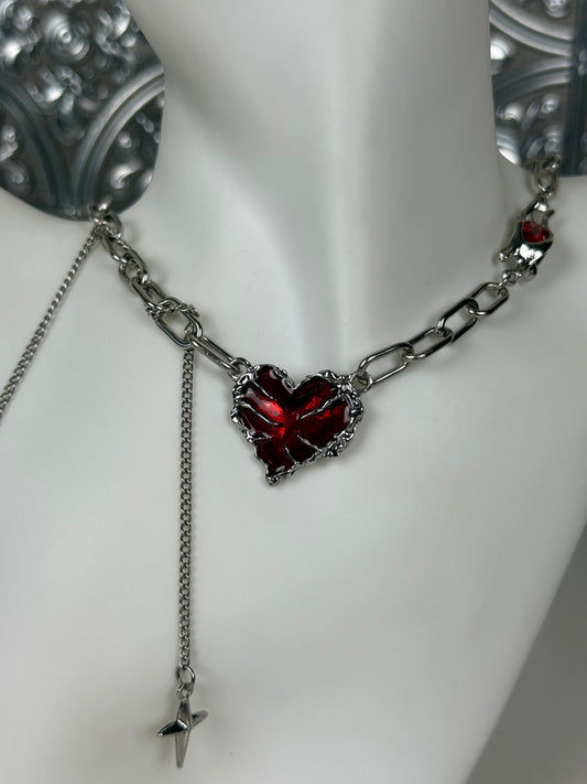 Twilight Rose Necklace