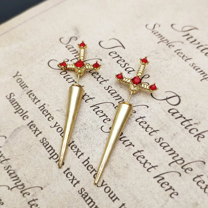 Sword Earrings
