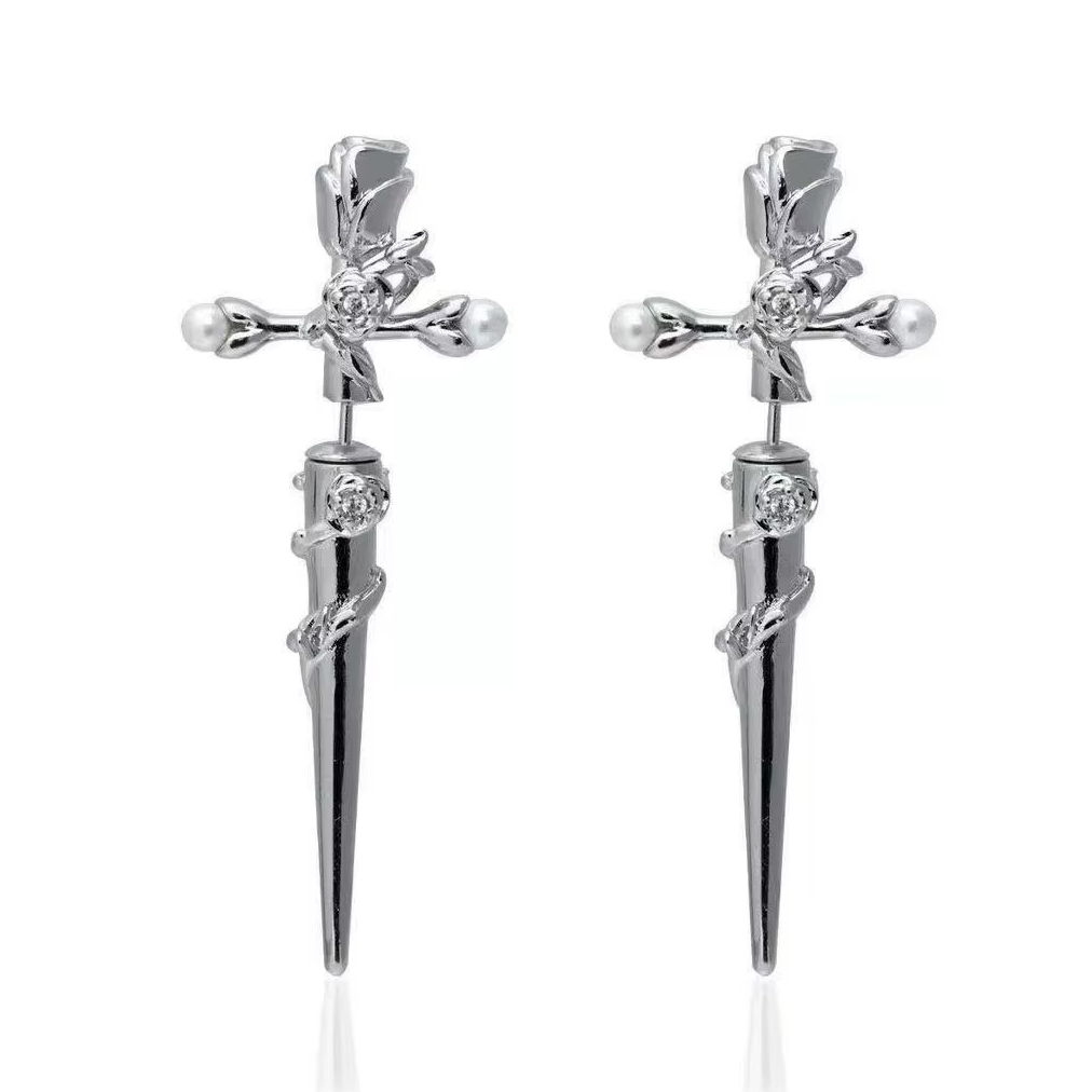 Rosethorn Blades Earrings