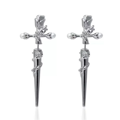 Rosethorn Blades Earrings