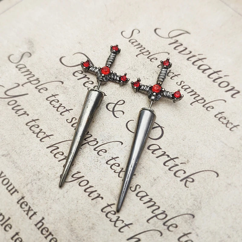 Sword Earrings