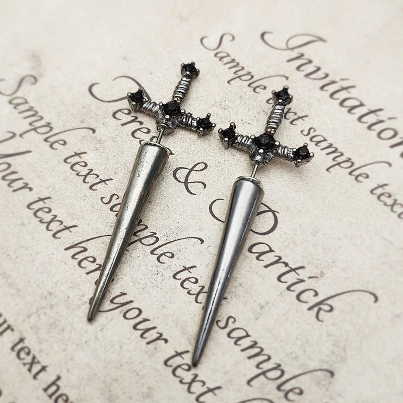 Sword Earrings