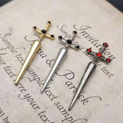 Sword Earrings