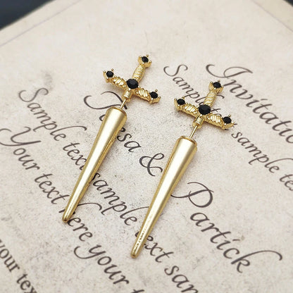 Sword Earrings