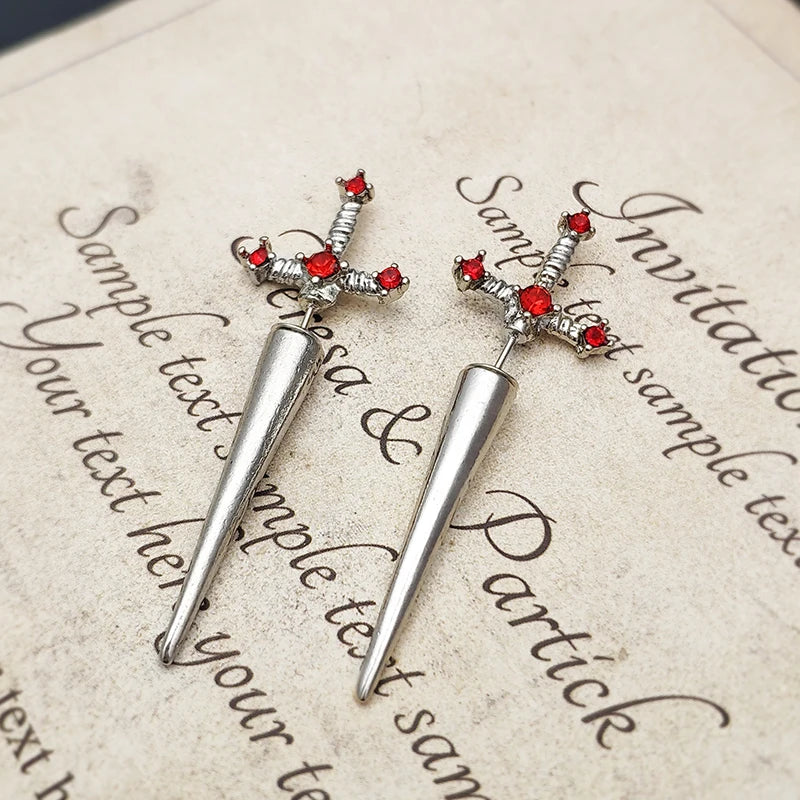 Sword Earrings