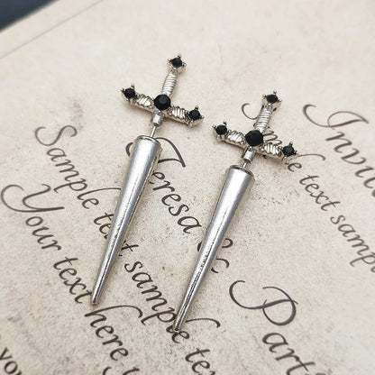 Sword Earrings